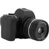 Fabater Fotocamera Digitale per la Fotografia, Fotocamera Micro SLR 4K da 72 MP con Zoom Digitale 12X, Messa a Fuoco Automatica, Schermo IPS da 3 Pollici Fotocamera Punta e Scatta