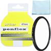 Generic Filtro UV da 67 mm, 1 filtro di protezione UV, sottile, protezione UV, filtro per obiettivo della fotocamera, accessorio per fotocamera ottica in alluminio, foto cristalline per obiettivo della