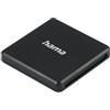 Hama Lettore USB 3.0 con Cavo, SD, SDHC, SDXC, Micro SD, Micro SDHC, Micro SDXC, CF 1, UHS-1, Nero