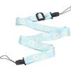 ciciglow Tracolla per Fotocamera, 1,2 M con Motivo Stampato Tracolla per Fotocamera Tracolla Regolabile per Fotocamera Polaroid Mini 12 11 8 9 (Motivo floreale)