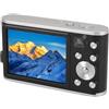 Yunseity Fotocamera Compatta, Fotocamera Digitale 4K con Messa a Fuoco Automatica per Principianti (BLACK)