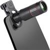 Generic Telescopio monoculare 32x, adatto per adulti e bambini, per birdwatching, escursionismo e concerti, con clip per telefono e supporto