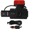Yctze Registratore di Guida Schermo IPS HD da 3 Pollici Rotazione a 360 Gradi Anteriore Posteriore Doppio Obiettivo Sensore G Visione Notturna Dash Cam per Auto Dash Cam
