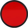 Tbest Filtro Tbest, Filtro per Obiettivo Fotocamera Filettato Filtro Colore Rosso Pieno Vetro Ottico per Obiettivo Fotocamera Nikon58mm (62 mm)