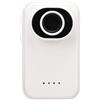 Tbest Staffa per Ciclismo con Morsetto Posteriore per Fotocamera con Azione per Pollice 2K Schermo da 1,47 Pollici Sportivo con Obiettivo Grandangolare (WHITE)