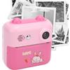 Bewinner Fotocamera a Stampa Istantanea per Bambini, Videocamera Digitale HD da 50 MP 1080P, Fotocamera Digitale con Zoom Digitale 16x con Schermo IPS HD da 2,4 Pollici, Fotocamera (Rosato)