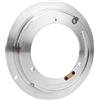 Bewinner Convertitore Obiettivo Fotocamera, Lega di Alluminio per Obiettivo QBM per Anello Adattatore EF, Lavorazione Fine, Alta Precisione, Resistente All'Usura e Durevole