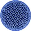 Tbest Testa della Griglia del Microfono a Maglie di Sostituzione per SM58S Beta58A UT2 Ball Head (BLUE)