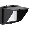 Tbest Monitor LCD della Fotocamera Parasole Cappuccio Coperchio Protettivo Design Pieghevole Blocchi Luce Abbagliante Plastica Resistente Nera per Accessorio Fotografico D7500