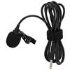 Lazmin112 Microfono Lavalier, Microfono Pickup Omnidirezionale Professionale da 1,5 M, Plug And Play, per Interviste, Videoconferenze