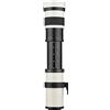 KIMISS Focus Manuale per Lenti Zoom Super Teleobiettivo Focus (WHITE)
