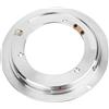 Tbest Adattatore per Lenti a Vite in Lega di Alluminio Adattatore di Alta qualità QBM a Converter per e Telecamere in Argento