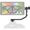 Tbest DSLR Camera Video Monitor ARM L BANCA ROTALLE 360 Gradi Easy Installazione per F5 F6 S55 FW567 FW568 Black Aluminium Lega