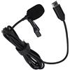 Bewinner Microfono con Risvolto a Lavalier Cablato, Microfono di Registrazione Video con Risvolto USB Tipo C, Mini Microfono a Clip per Risvolto per la Registrazione, Vlogging, Intervista