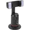 Tbest Porta del Telefono di Monitoraggio Automatico Supporto Rotante a 360 Gradi con Telecomando a 2 Luci di Riempimento a LED per Video in Streaming Live Vlogging Compatibile la