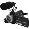 Tbest Fotocamera Digitale 30mp Lcd Display 16x Zoom 1080p Videocamera con Microfono per Fotografia di Viaggio