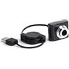 Tosuny Webcam USB 2.0, Webcam Portatile per Laptop, Webcam Clip-on 640 X 480 con Cavo Retrattile, Compatibile con Xp/sp1/7/2000/2003/Vista/Win10
