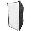 Zunate Ombrello Softbox Diffusore, 60x90 Cm Ombrello in Nylon Softbox Rettangolare con Reticolo Tessuto Morbido Studio Attrezzatura Fotografica per Riprese All'aperto, per Luce Video/luce Flash