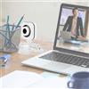 Tbest Microfono Incorporato in Microfono CRA Webcam PC ARY 480p E con Clamp/Holder Trasparente