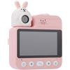 Keenso Fotocamera con Stampa Istantanea per Bambini, Design a Forma di Cartone Animato, Foto da 32 MP, Video 1080P per Bambini Piccoli, Divertente di Compleanno e Natale