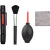 Yctze Kit di Pulizia Completo per DSLR, Smartphone e Telescopio - Soffiatore, Penna, Pennello e Panno in Microfibra, Custodia Inclusa