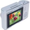 Yctze Fotocamera Digitale 1080P 48MP Videocamera con Display HD da 2,4 Pollici e Zoom Elettronico 8X (WHITE)