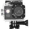 ACOGEDO Mini Videocamera Sportiva DV, Videocamera Subacquea da 7 Colori 30M con Schermo HD da 2,0 Pollici e Supporto per Ciclismo All'aperto in Acqua (BLACK)