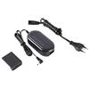 Ruili ACK-E10 - Alimentatore di rete con accoppiatore DC per Canon EOS 1300D 1100D 1200D Kiss X50 Rebel T3 Rebel T5