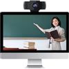 Lazmin112 Webcam 1080P, Webcam USB con Microfono, Messa a Fuoco Variabile, Plug Play per Android, per OS X, per Chrome OS, per Linux, per Ubuntu, Conferenze, Videochiamate