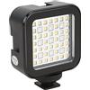 Bewinner Luce Video a LED, 30 M / 98 Piedi IPX8 Luce Subacquea RGB Impermeabile 49 LED Luce di Riempimento Video Subacquea Dimmerabile Ad Alta Potenza con 3 Supporti per Pattini Freddi