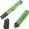 RIZGHWOY Set da 10 Pennarelli per Tessuti, Struttura in Plastica PVC, 5,3 X 3,9 X 5,1 Pollici, Smacchiatore Ad Alta Precisione con Inchiostro a Scomparsa Rapida per Sartoria, Artigianato, Pelletteria