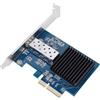 JTLB Scheda di Rete da 10 Gbps con PCIe X4, Supporto per Scheda di Rete in Fibra Ottica Server con Porta SFP Singola, Aggiorna la Tua