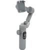 Tbest Smart X Pro 3 Asse Stabilizzatore a Sfera Portatile con Zoom Focus Focus Visplay per Smartphone Vlog Video Professional Content Creatori ABS Materiale Black 605G Black