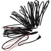 BESPORTBLE Cavo Prolunga Registratore Auto 4 Pin 2,5mm Maschio-femmina Nero | Lunghezza 10 Metri, per Streaming Dash Cam e Backup Camera, Soluzione Plug And Play per Vari Veicoli