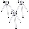 Bewinner Trepiedi Mini Telescopio, Lega di Alluminio Antiscuotimento con | Treppiede compatto pieghevole, altezza da 15 cm a 20 cm, carico 300 g, cuscinetti in gomma antiscivolo, per fotocamere e