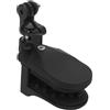 Tbest Supporto per Casco da Moto, Girevole a 360°, Regolabile, Universale, Antiscivolo, con Morsetto per Fotocamera e Telefono, per Guida Fuoristrada, Micro e Action cam.