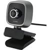 Lazmin112 Webcam HD, Webcam con Sensore CMOS USB con Risoluzione 720P, Rotazione Regolabile a 360°, Microfono Integrato, Design Antiscivolo, Plug And Play, per Computer Portatile PC