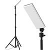 Dioche Luce da Campeggio Impermeabile, Regolabile, Alimentata Tramite USB con Testa della Staffa rotante. Luce da Lavoro a LED Multifunzionale Adatta per Selfie, Applicazioni di Trucco e Streaming
