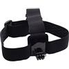Tbest Action Camera Testa Monte Cinta Accessori Sportivi in nylon a Fascia per la Fascia per Fotocamere e Caschi Yi (BLACK)