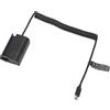 SUNGOOYUE DMW DCC17 DC -Accoppiatore Tipo C a DMW BLK22 Batteria Fittizia Fatta di Materiale di Inibizione Mistico/fantasy per Fotografi S5 GH5M2