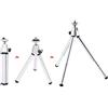 SUNGOOYUE 3 Pezzi in Lega di Alluminio Argento Vernice per Cottura Mini Treppiede per Telescopio Anti-vibrazione Treppiedi Accessori Video Professionali