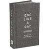 Chronicle Books Charcoal Canvas One Line a Day : A Five-Year Memory Book