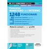 Edizioni Simone Concorso Ministero dell'Interno 1248 Funzionari - 49 Funzionari statistici - 182 Funzionari informatici - 3 Funzionari tecnici - 150 Funzionari linguistici - Materie comuni ai vari profili