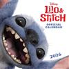 Danilo Promotions Ltd 2026 CALENDAR DISNEY LILO & STITCH MOVIE MONTH TO VIEW SQUARE WALL CALENDAR OFFICIAL PRODUCT