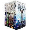 Corgi/ Malloreon Series Books 1 - 5 Collection Set by David Eddings (Guardians of the West, King of the Murgos, Demon Lord of Karanda, Sorceress of Darshiva & Seeress of Kell)