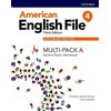 OUP Oxford American English File: Level 4: Student Book/Workbook Multi-Pack A with Online Practice