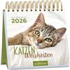 arsEdition GmbH Mini-Wochenkalender Katzenweisheiten 2026