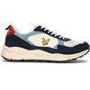 LYLE & SCOTT Sneaker uomo bianca/blu