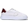 PHILIPPE MODEL Sneaker uomo bianca in pelle