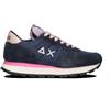 SUN68 ALLY SOLID NYLON Sneaker donna blu